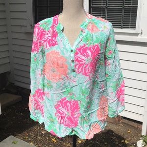 Lily Pulitzer Silk Top